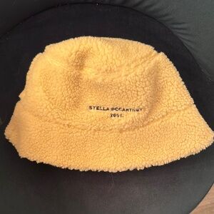 Stella McCartney Yellow Fleece Bucket Hat